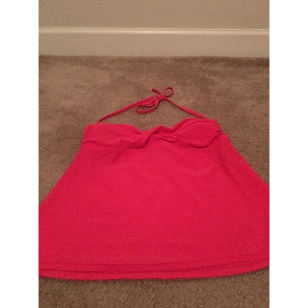 Catalina Women's Swim Top Halter 1-Piece Size Size S 4-6 Pink